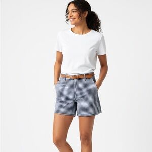 Tommy Hilfiger Blue and White Checkered woman’s Shorts